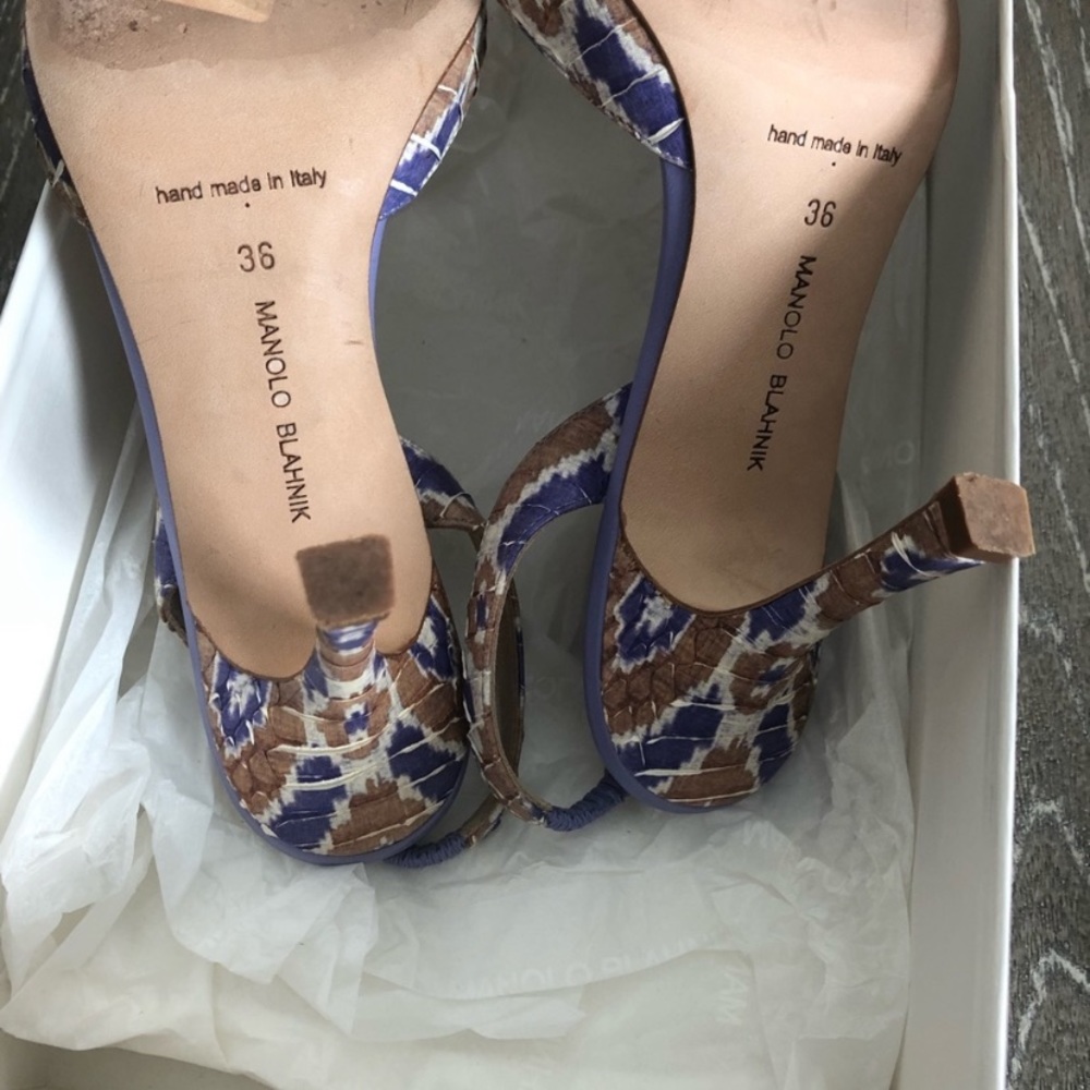 Manolo Blahnik Carolyne Slingbacks - Size 36 - Picture 5 of 6